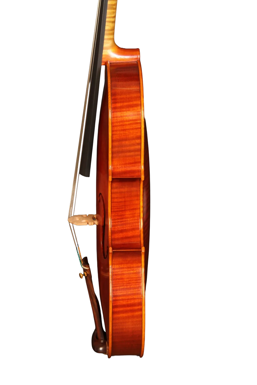 Violă de maestru №10 — Model Guarneri del Gesù, antichizată — fotografie 8