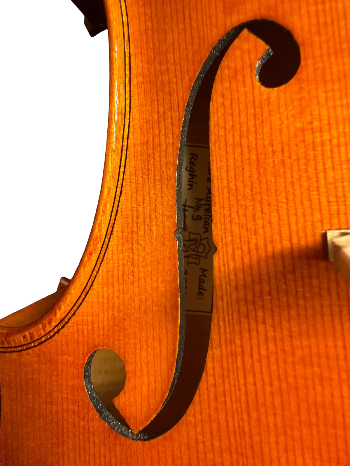 Violă de maestru №9 — Model inspirat din Stradivari — fotografie 8