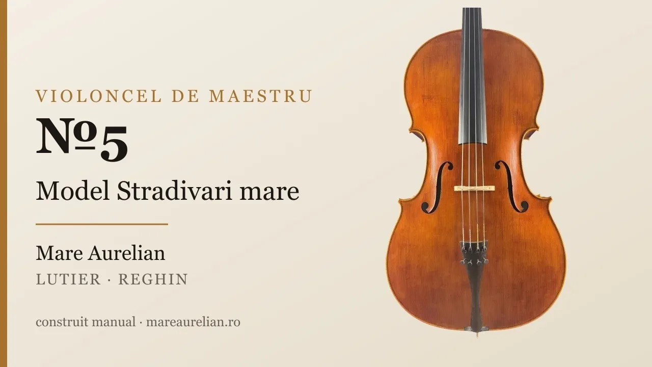 Audiție: Violoncel de maestru №5 — Model Stradivari mare